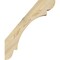 Ekena Millwork 6"W x 22"D x 26"H Olympic Rough Sawn Knee Brace, Douglas Fir BRC06X22X26OLY00RDF - alternate 2